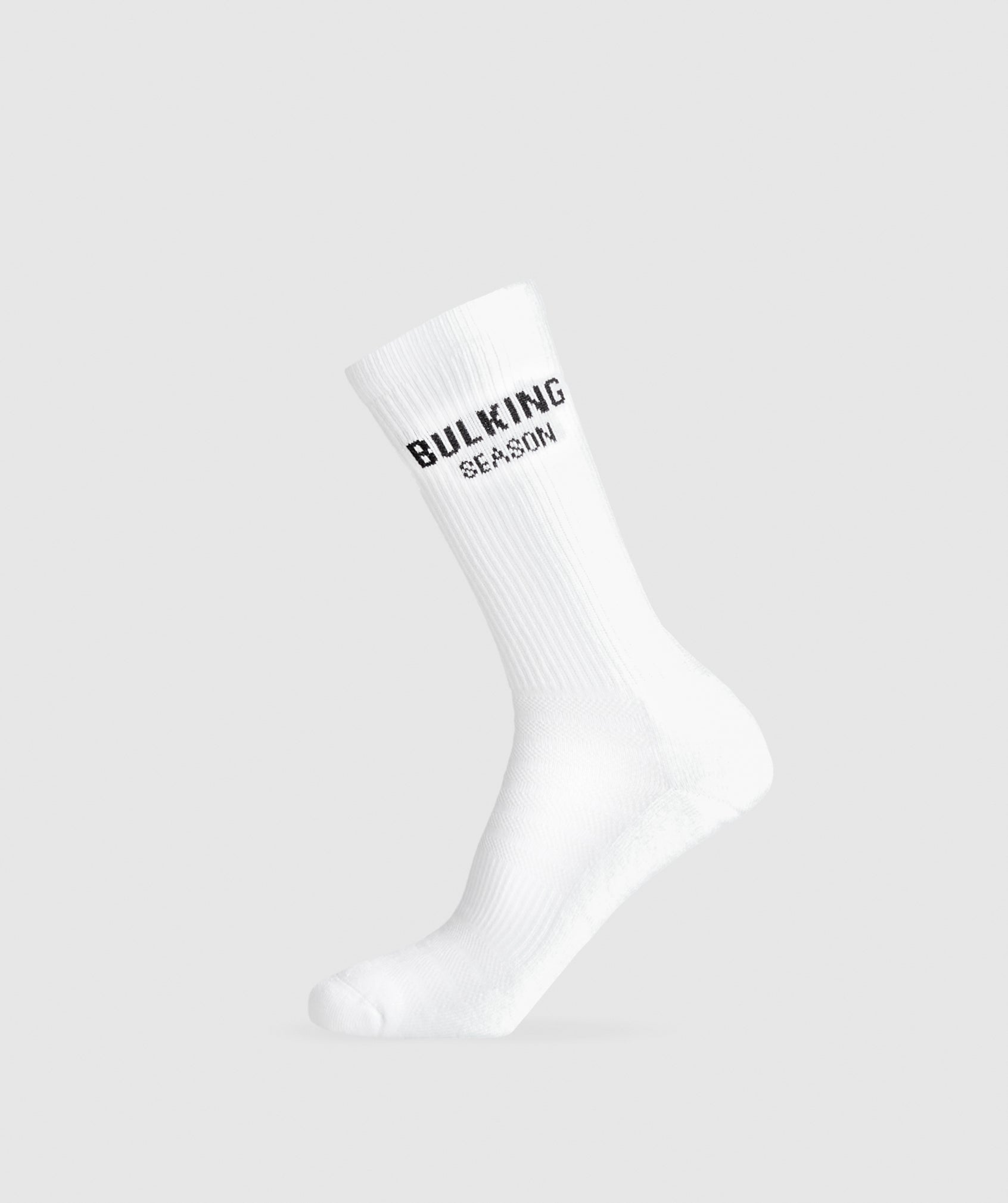 Graphic Bulking Season Crew Sock Single