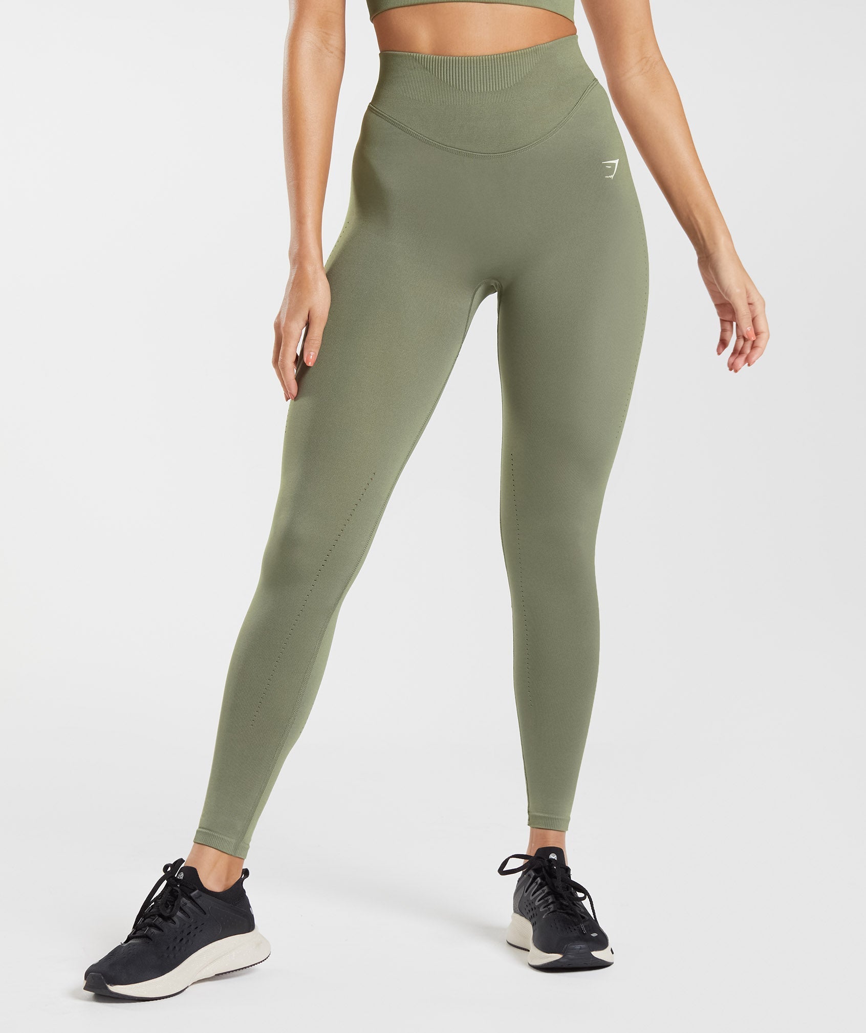Sweat Seamless Leggings - XS, Black