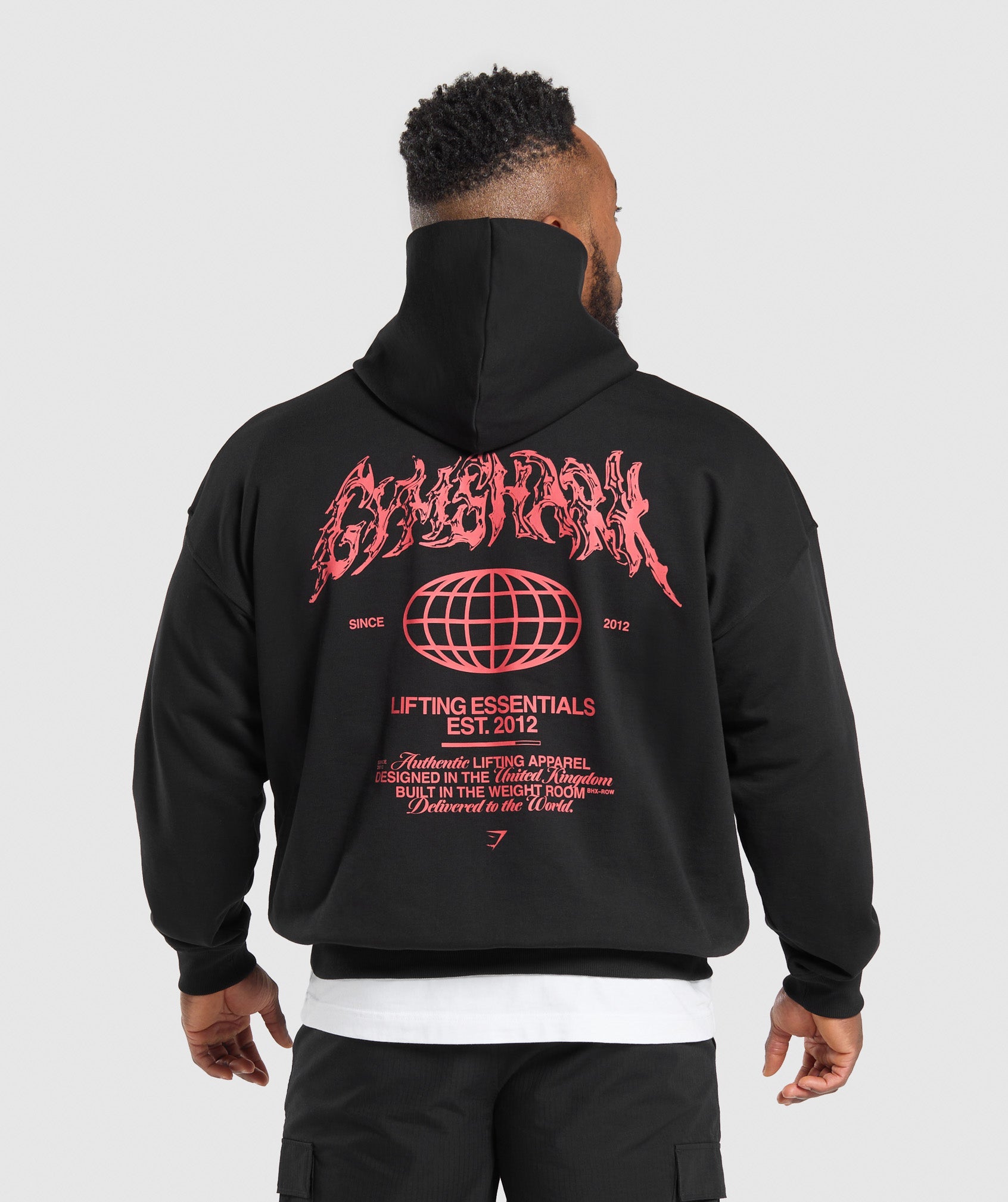 Metal Lifting Graphic Hoodie