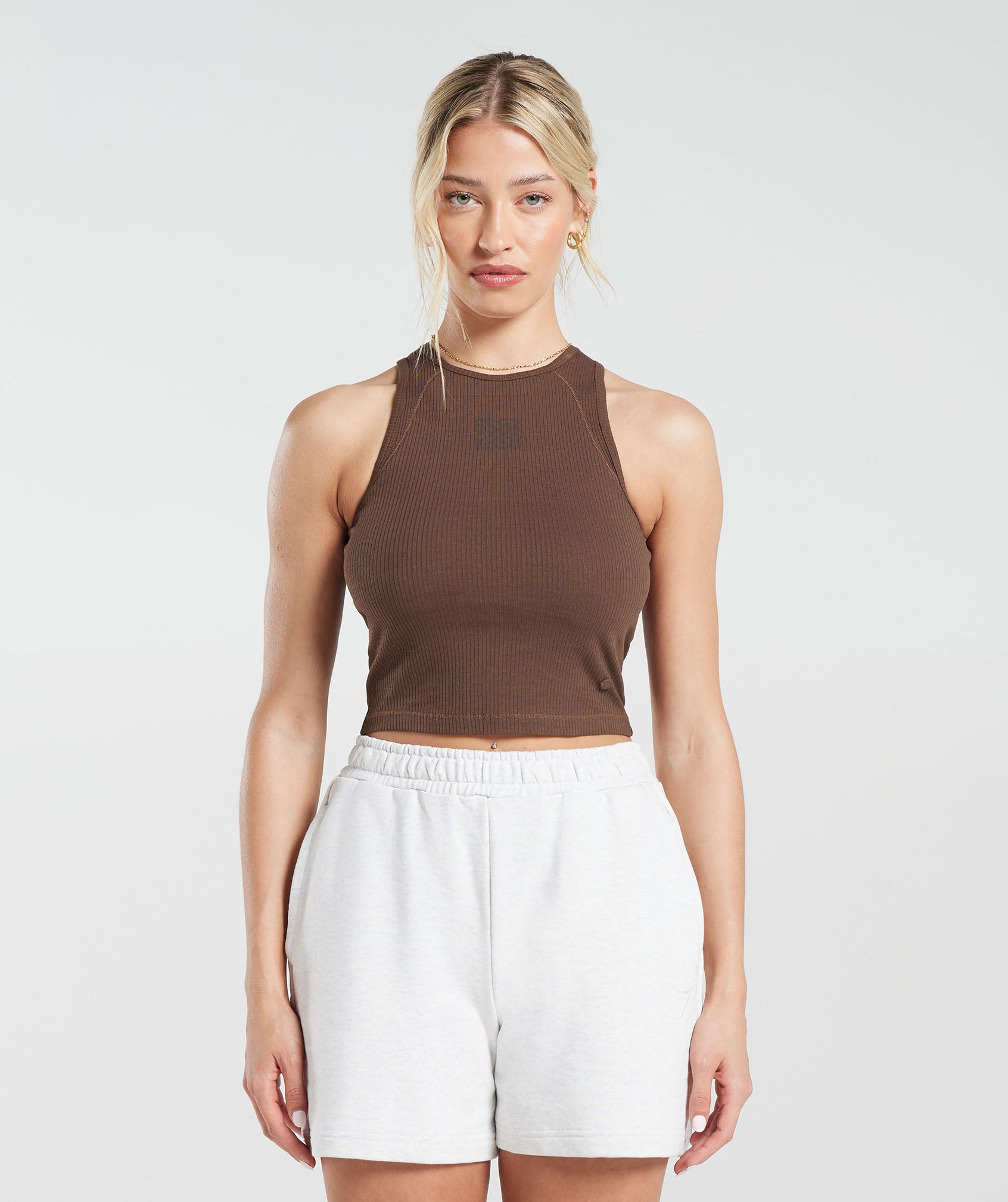 Cotton Rib Midi Tank